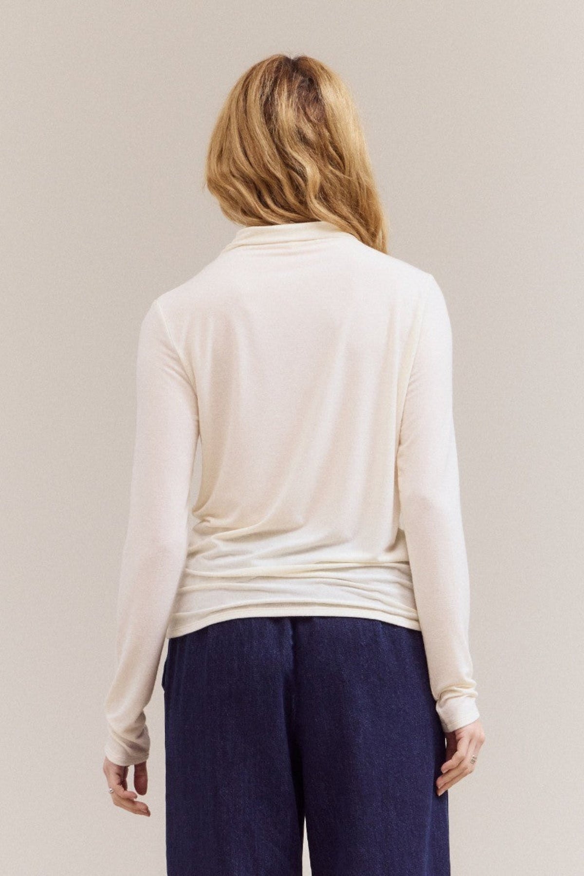 DANIELA MOCK NECK TOP