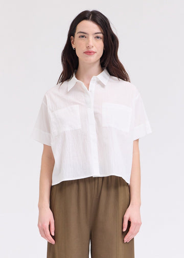 LISA BUTTON UP TOP