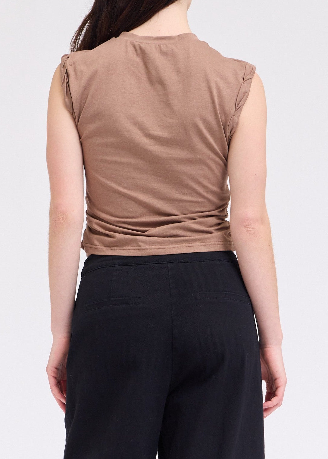MARIA SLEEVELESS COTTON TOP