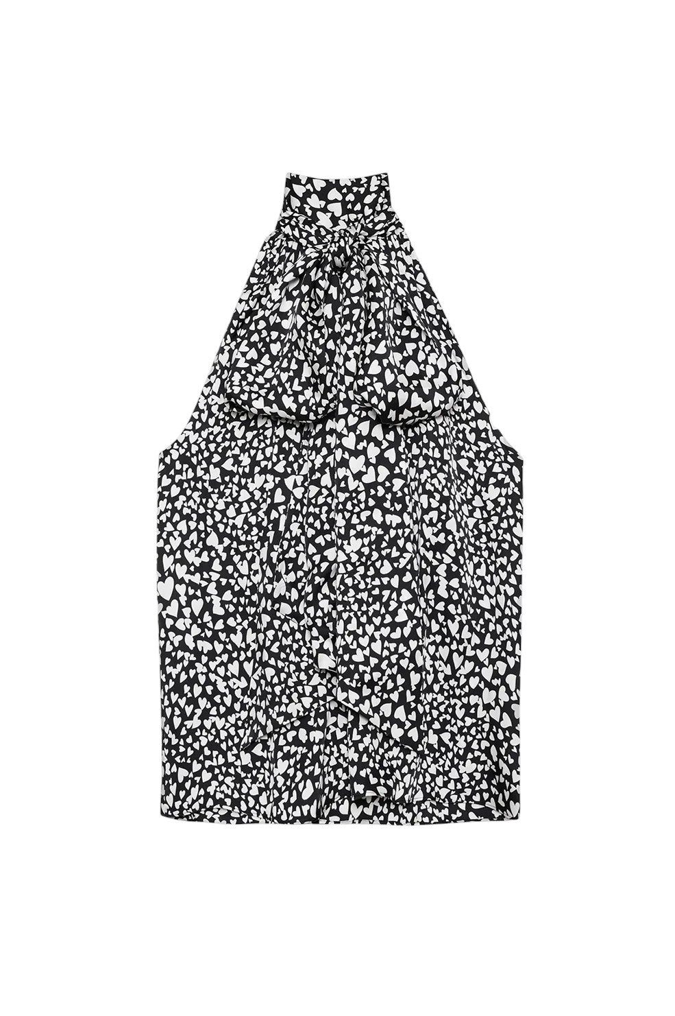 Brooke Top - Black And White