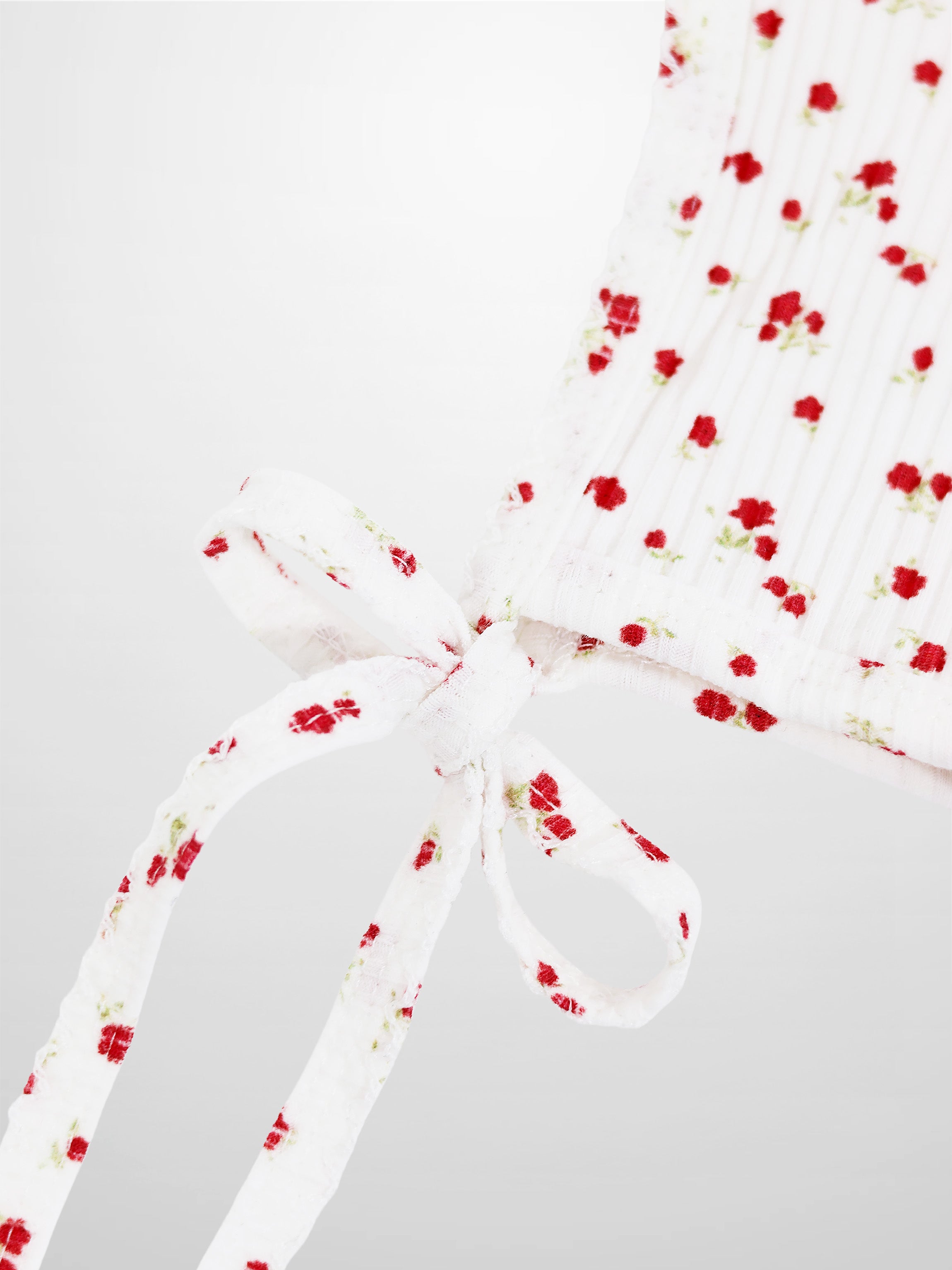 Red Flower Bonnet
