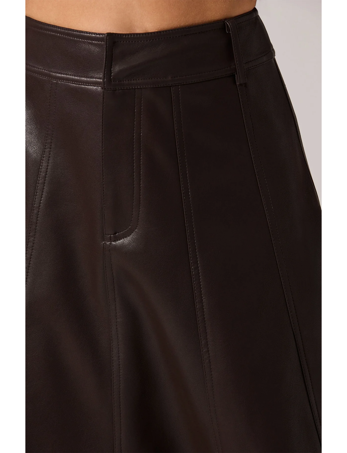 Zhuri Skirt, Dark Brown