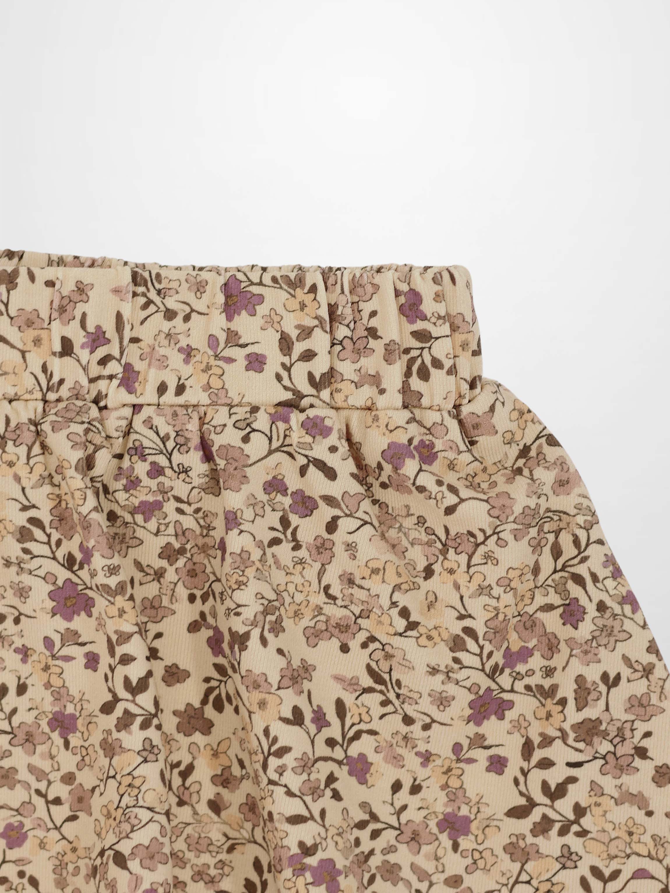Purple Flower Skirt