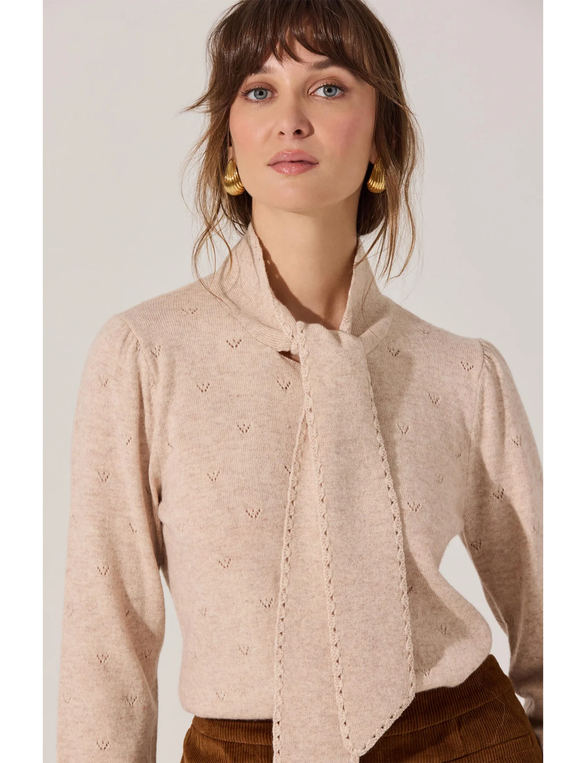 Ovalia Sweater, Oatmeal