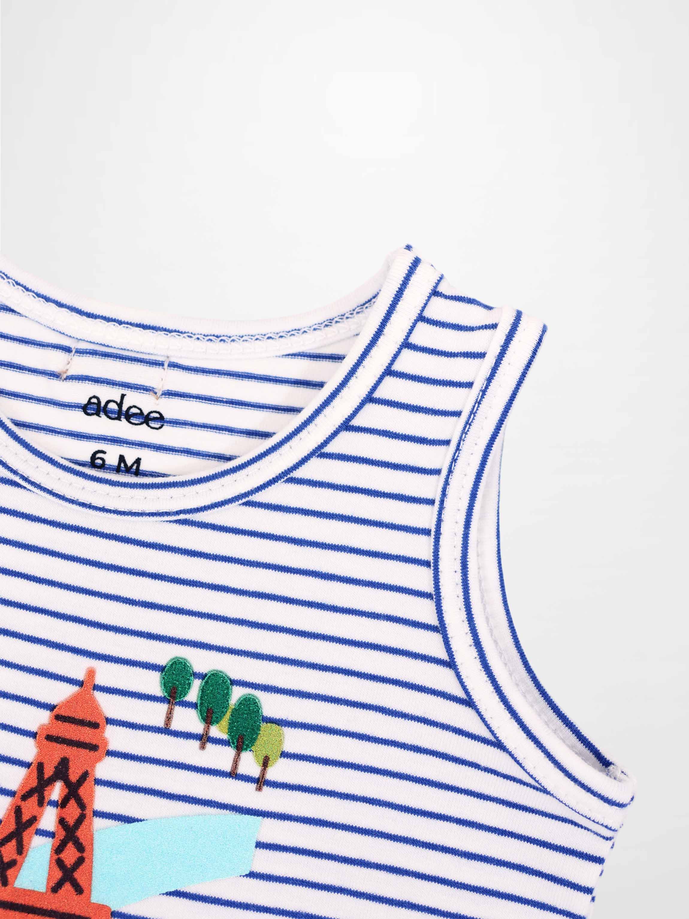 Eiffel Tower Bloomers & Tank Set