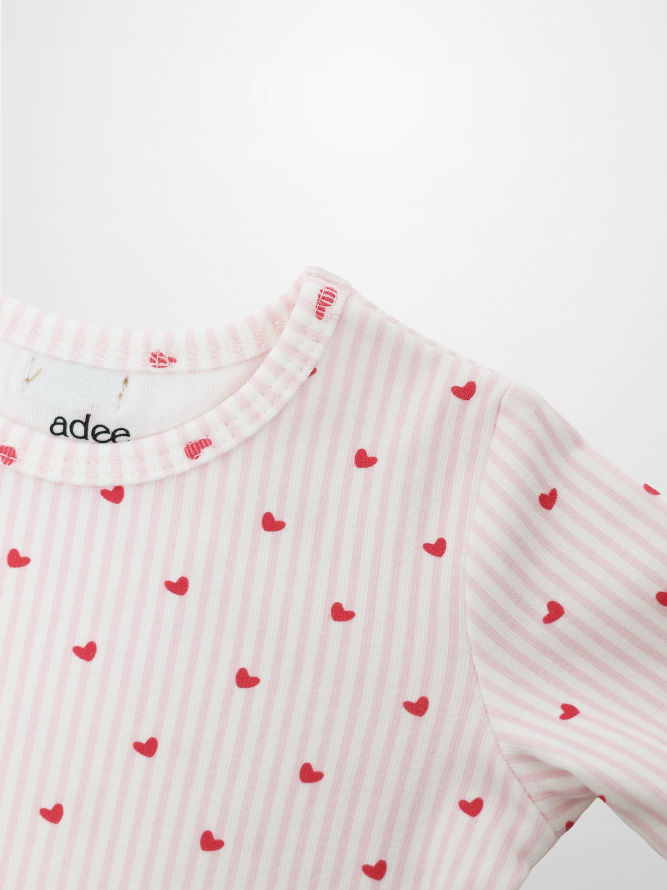 Pink Heart Pajamas
