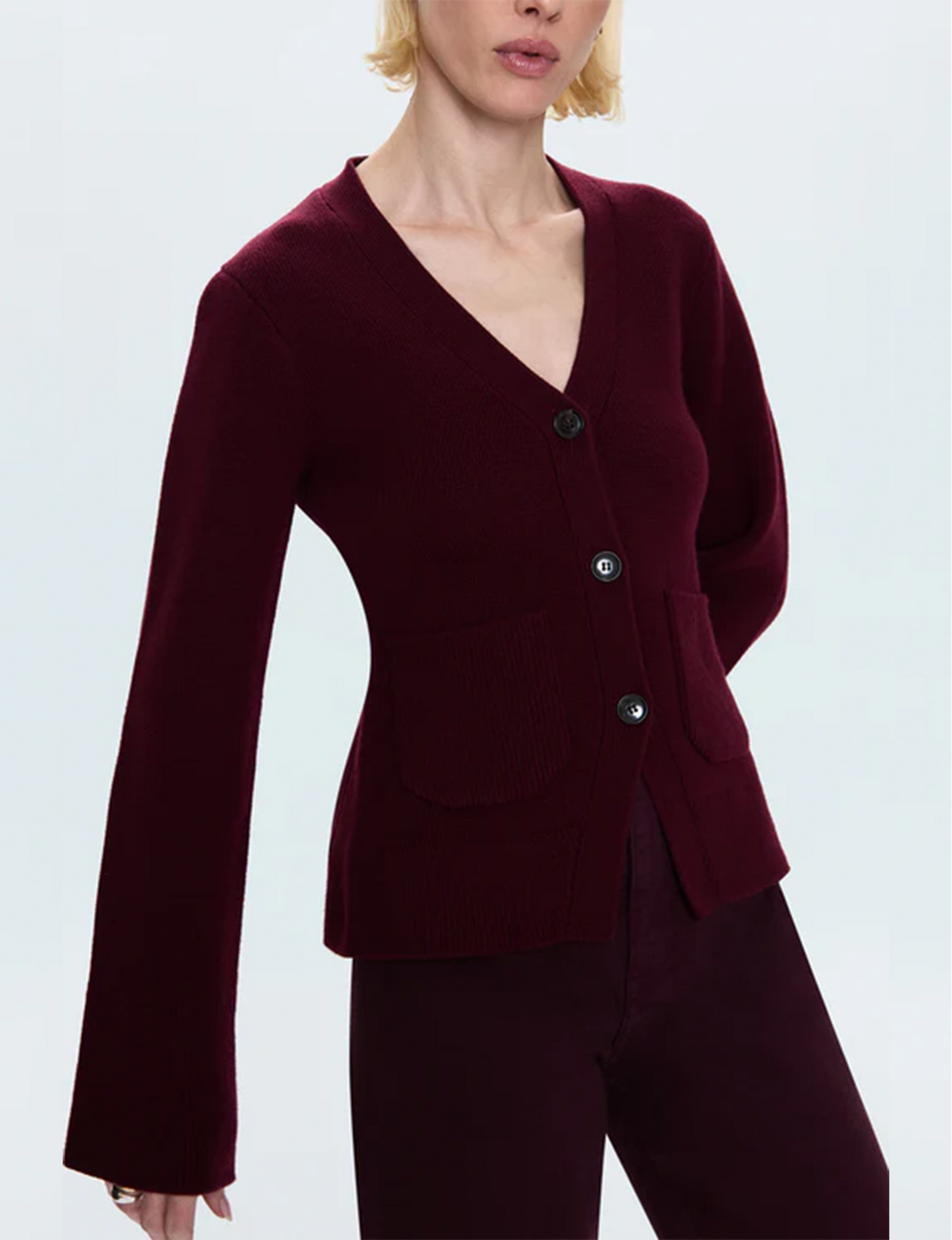 Aeron Cardigan, Claret