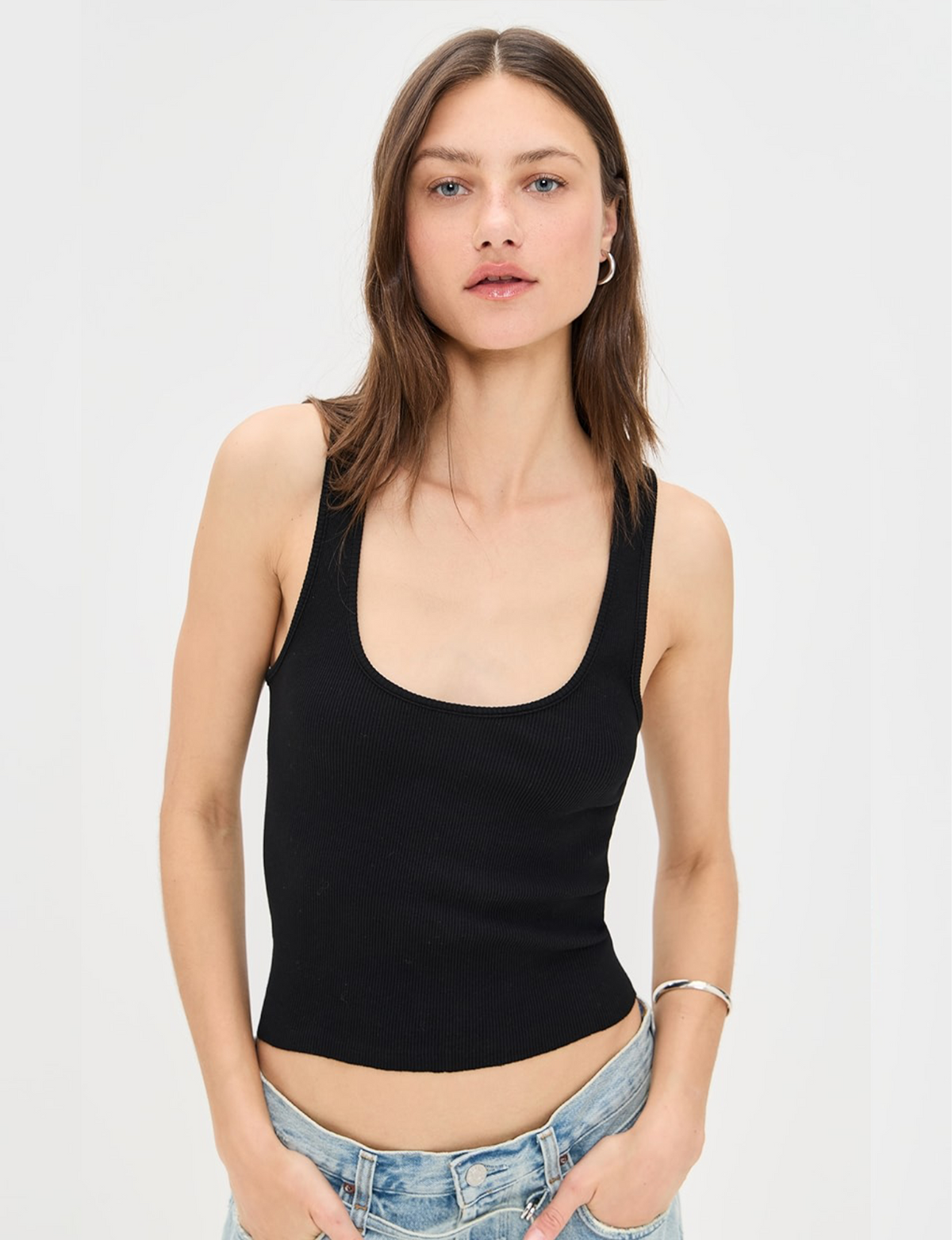 Cut Off Tank, Black