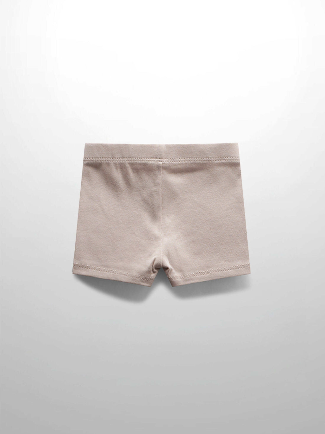 Biker Shorts Non Ribbed-Light Tan