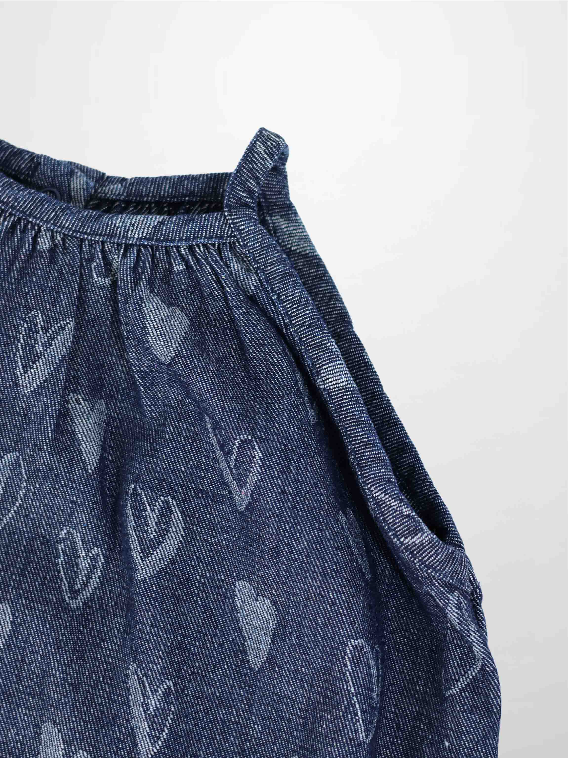 Denim Heart Jumper