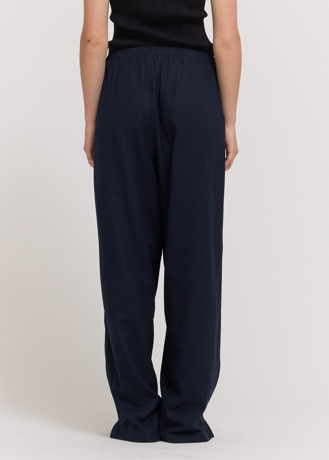 TARA LINEN PULL-ON PANTS