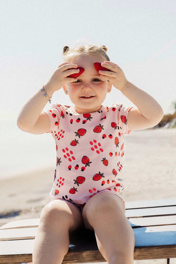 Strawberry Print Set