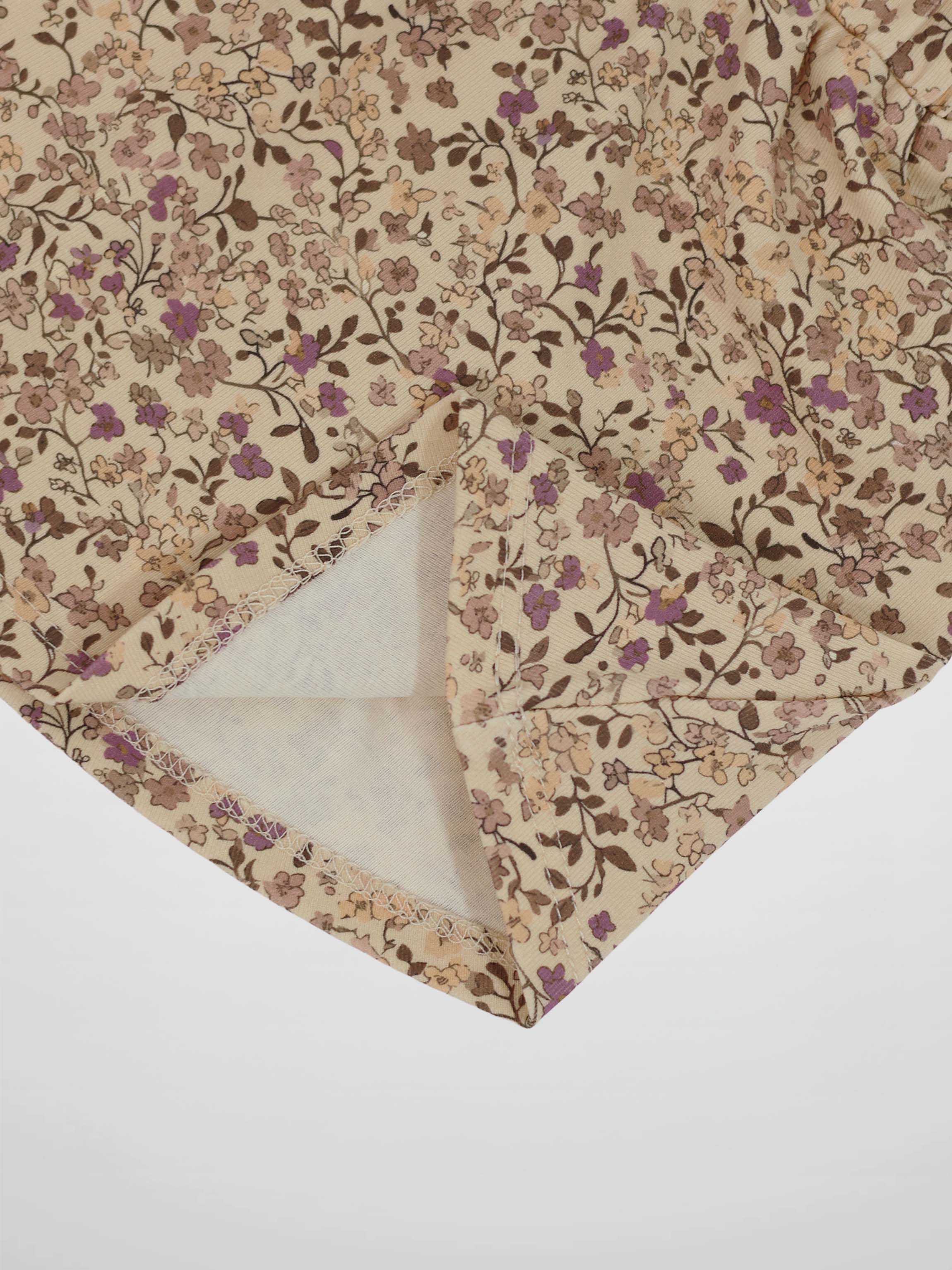 Purple Flower Skirt
