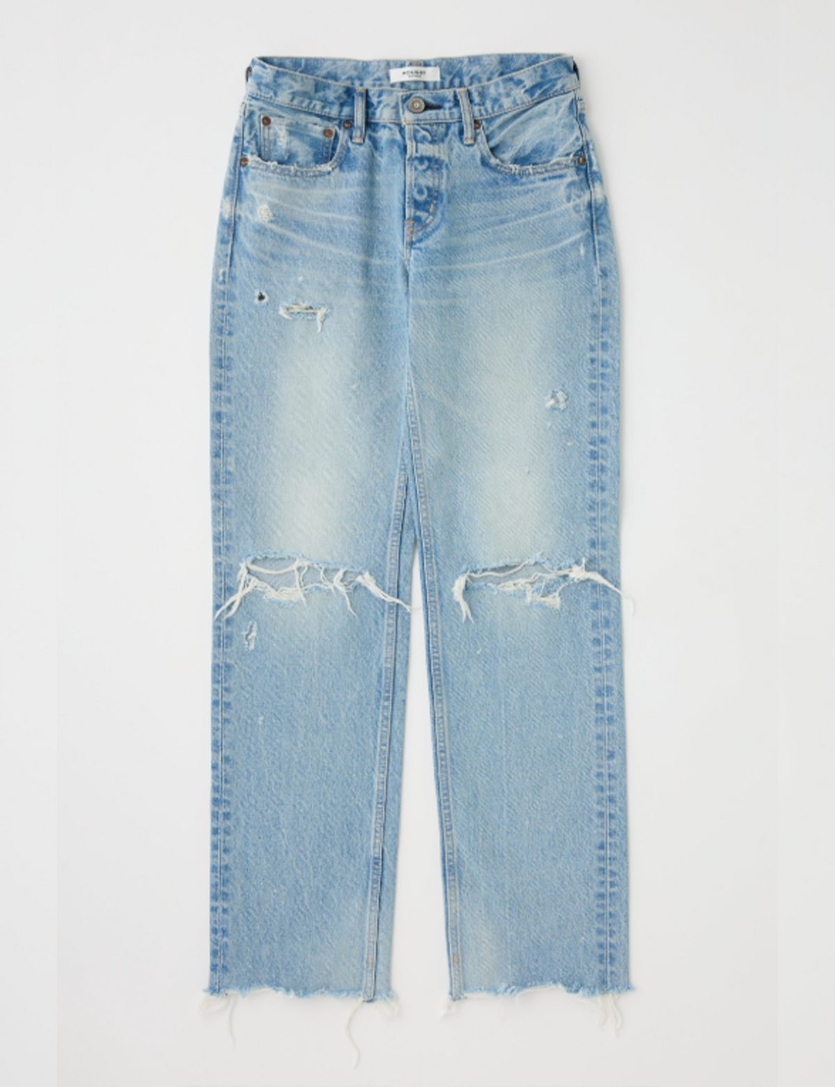 Odessa Low Straight, Light Blue