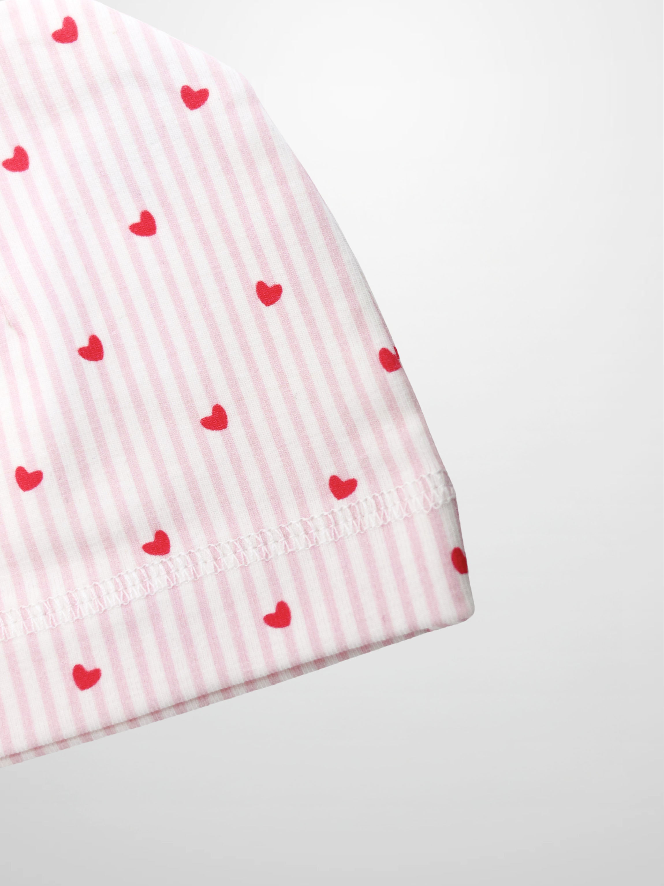 Pink Heart Hat