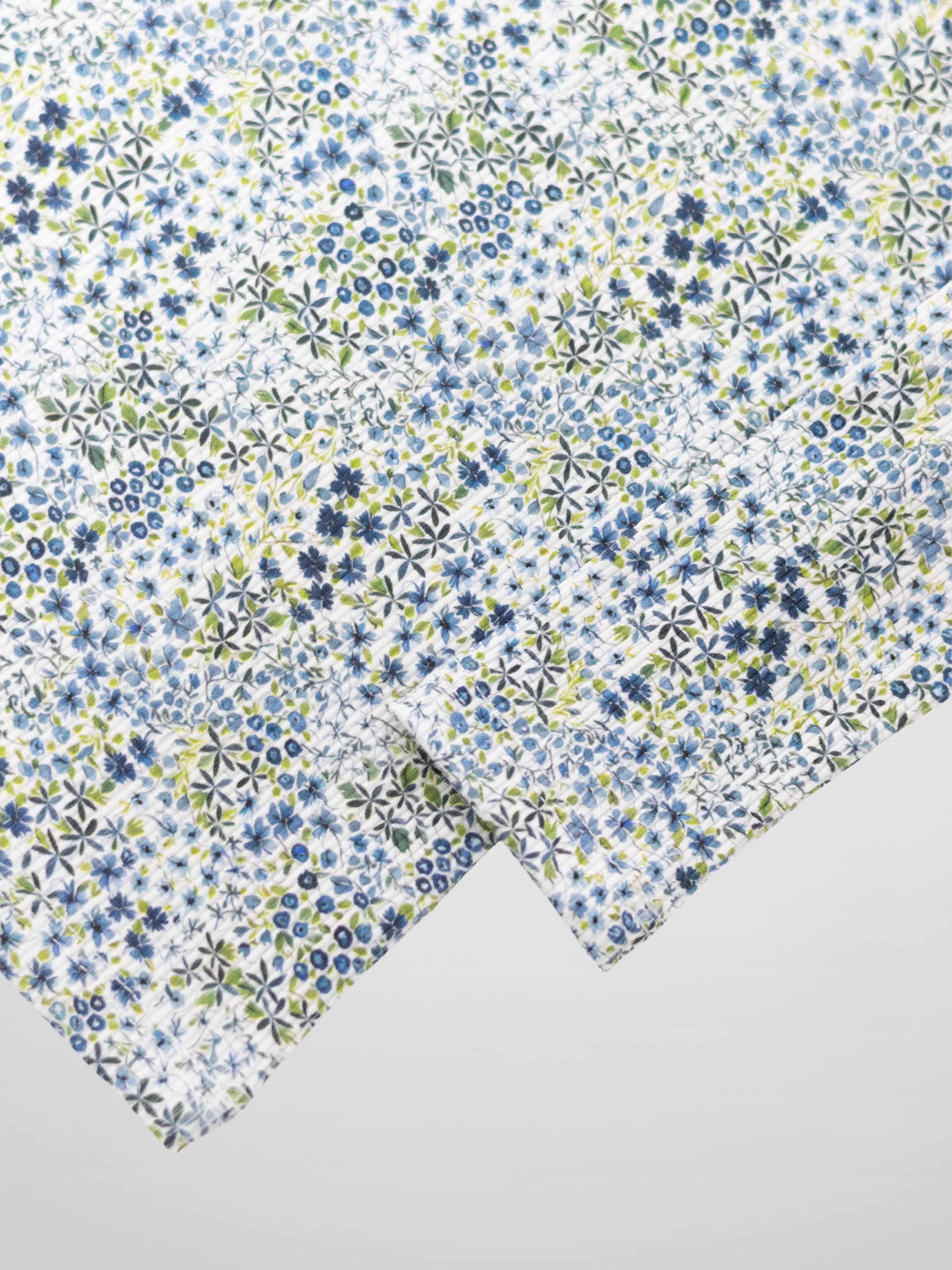 Blue Floral Pajamas