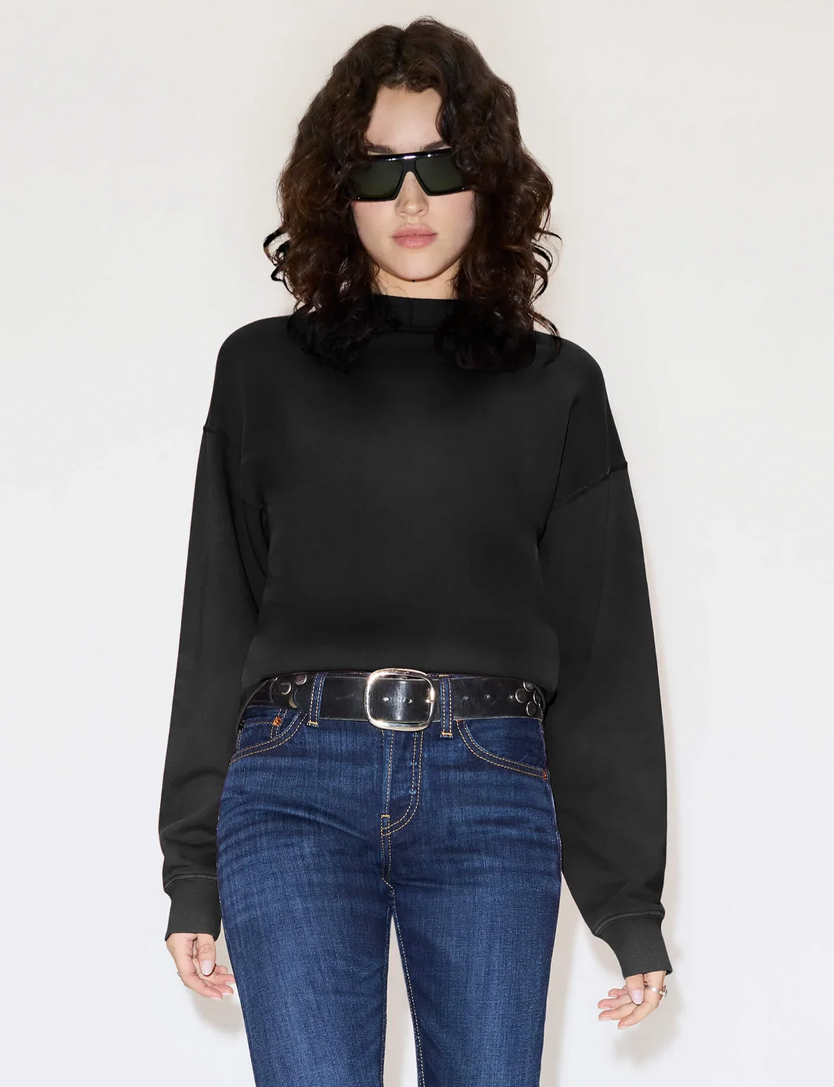 Classic Crewneck Sweatshirt, Black