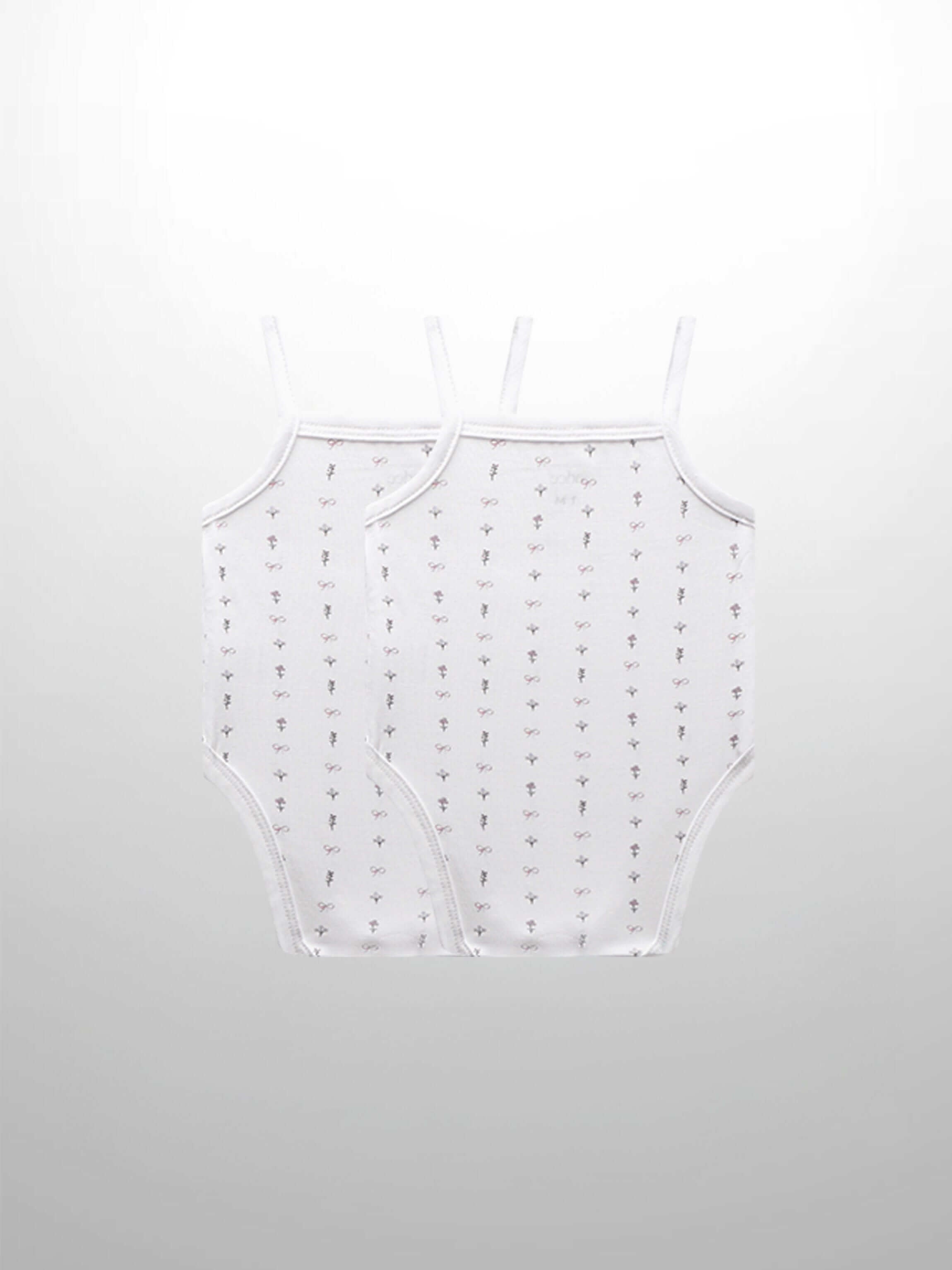Bow Undershirts - 2 Pack
