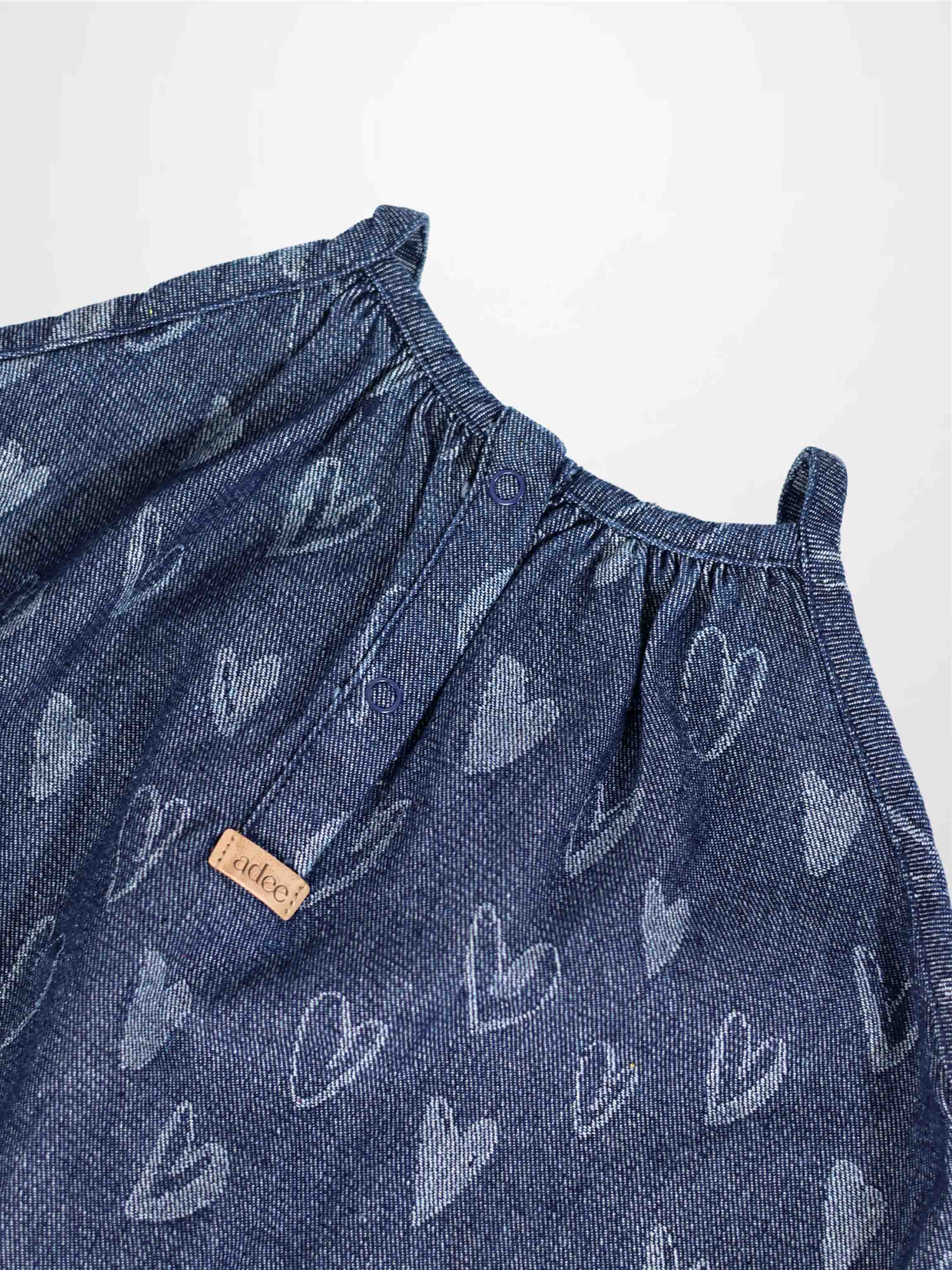 Denim Heart Jumper