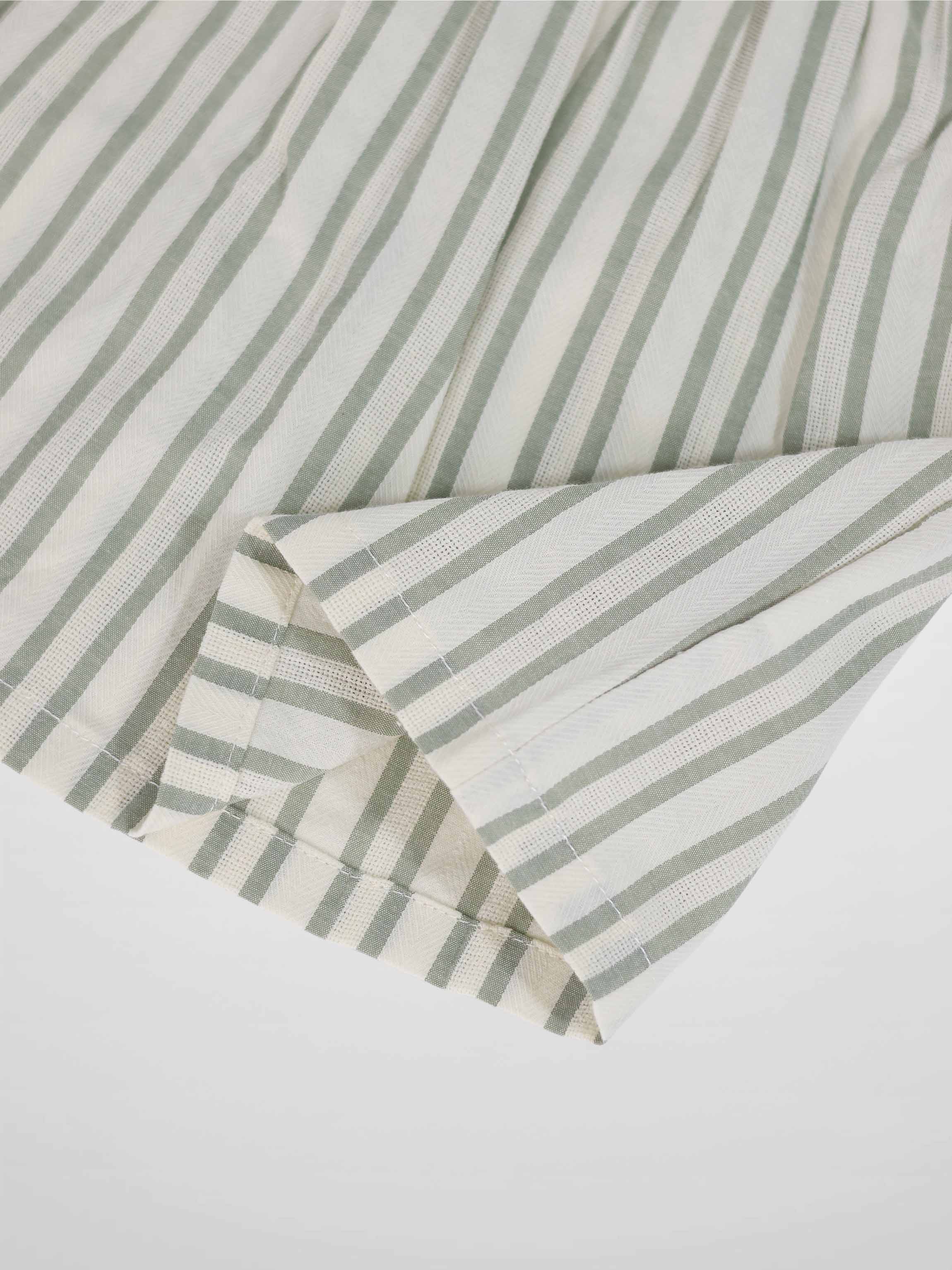 Green Striped Shirt