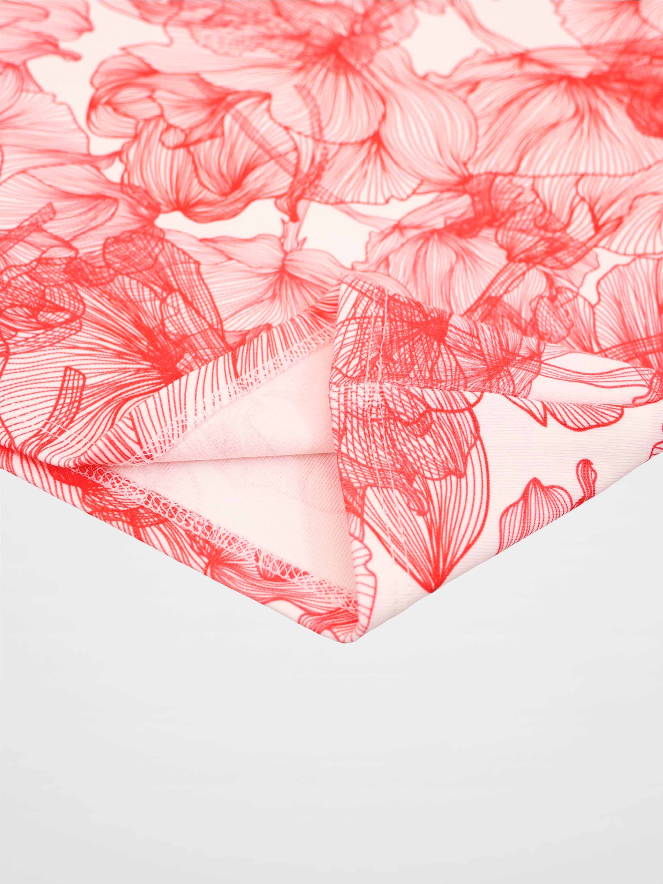 Pink Petal 3/4 Sleeve T-shirt
