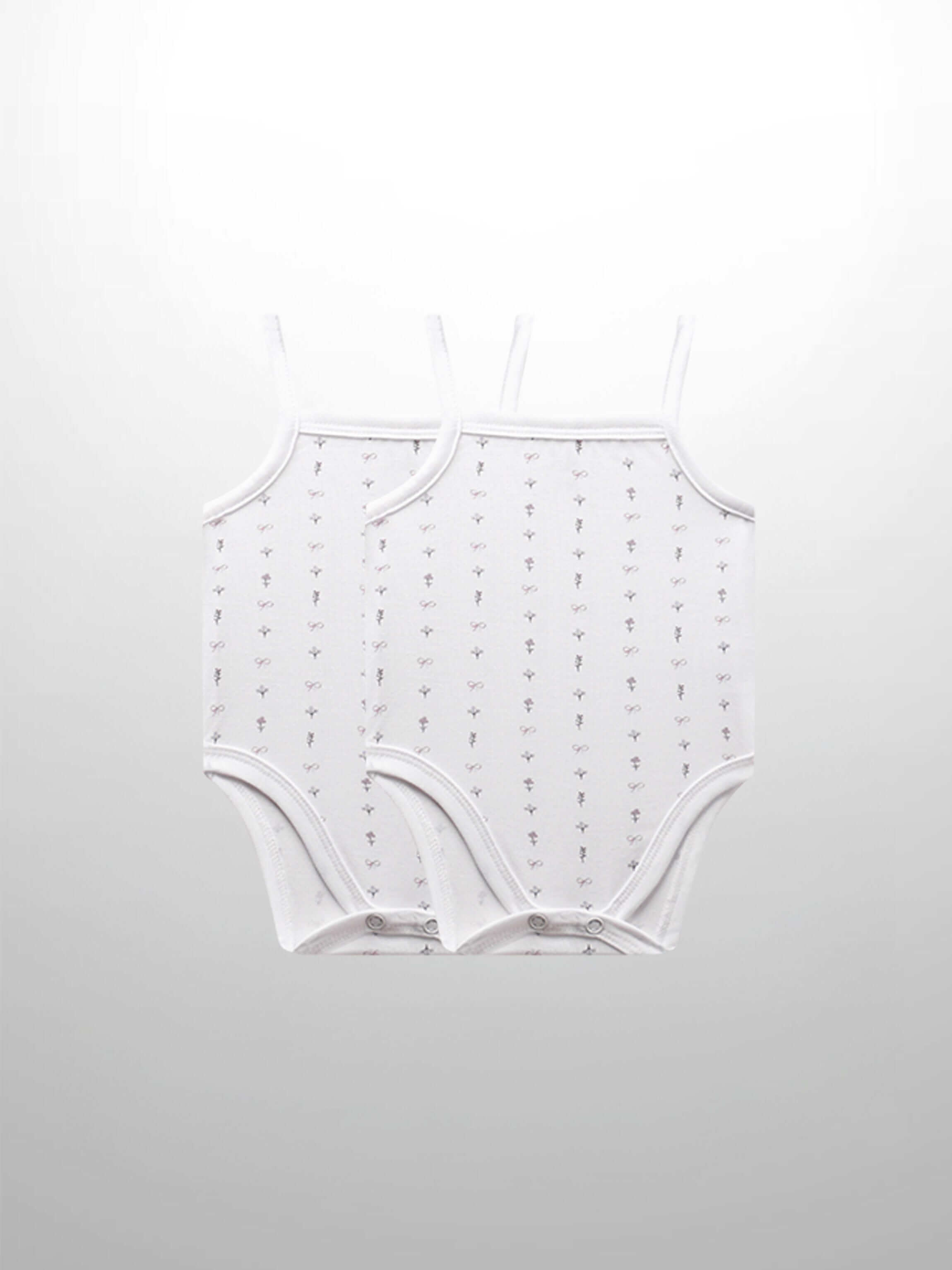 Bow Undershirts - 2 Pack