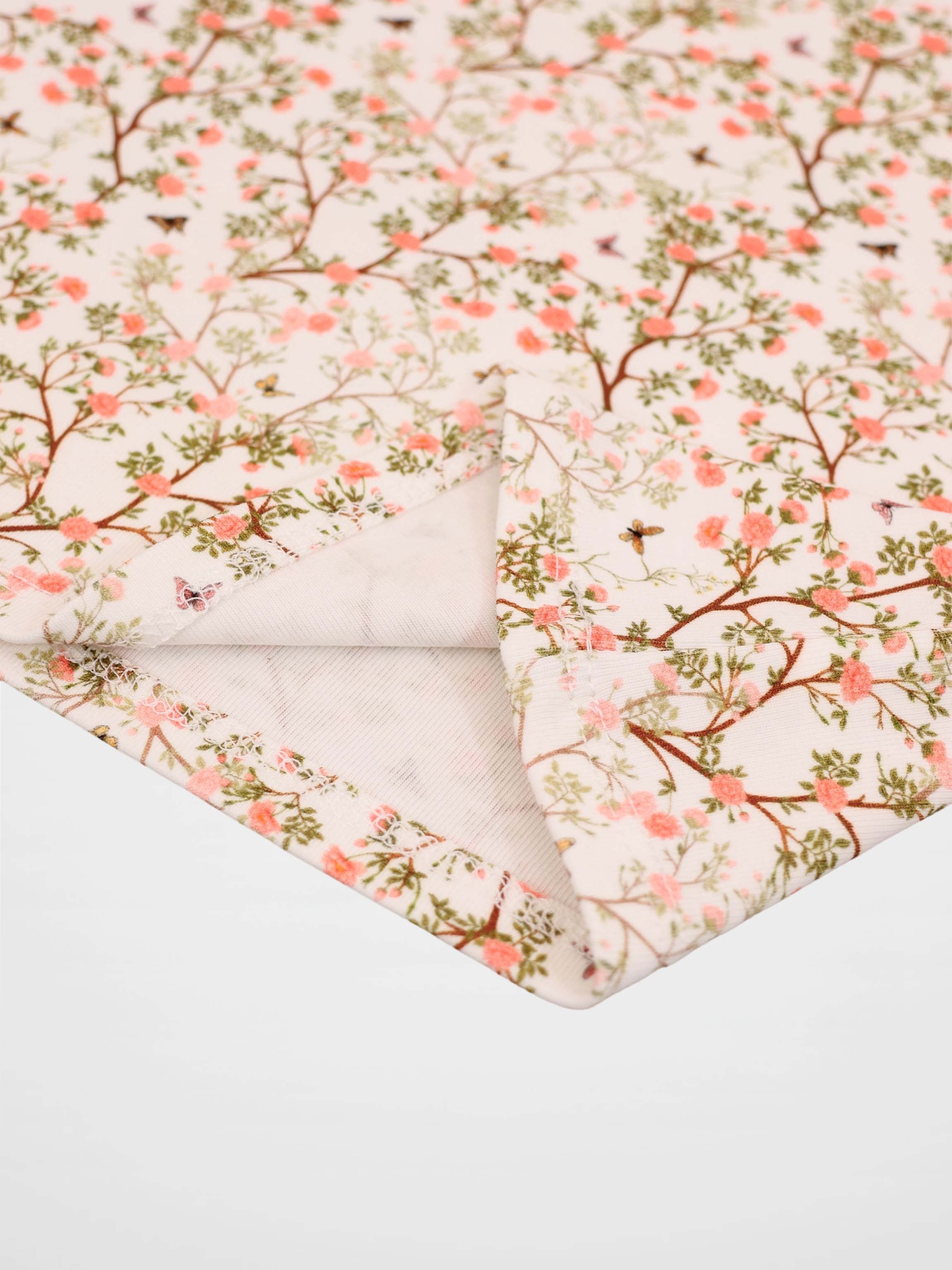 Spring Floral 3/4 Sleeve T-shirt