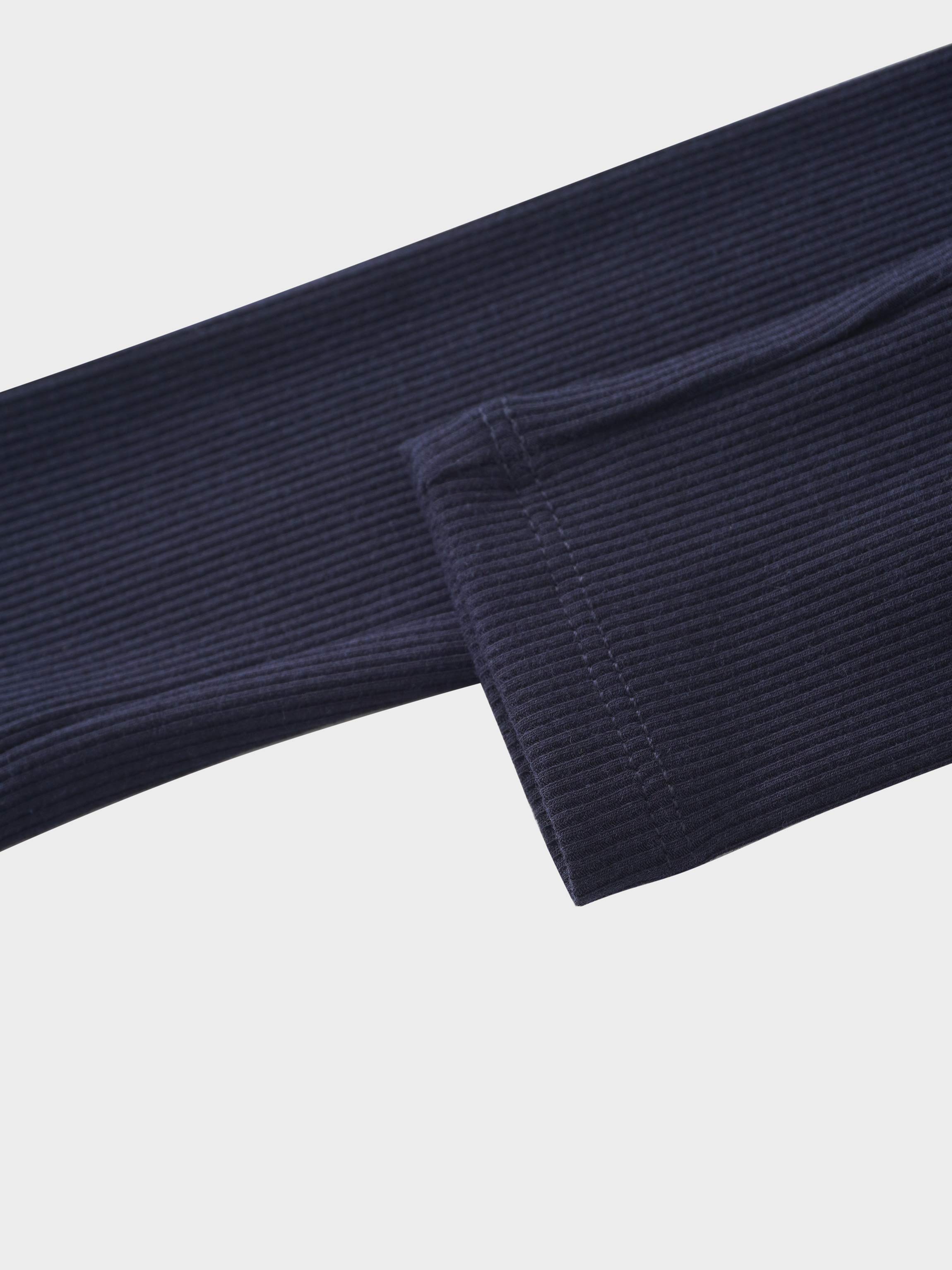 Ribbed Legging - Navy