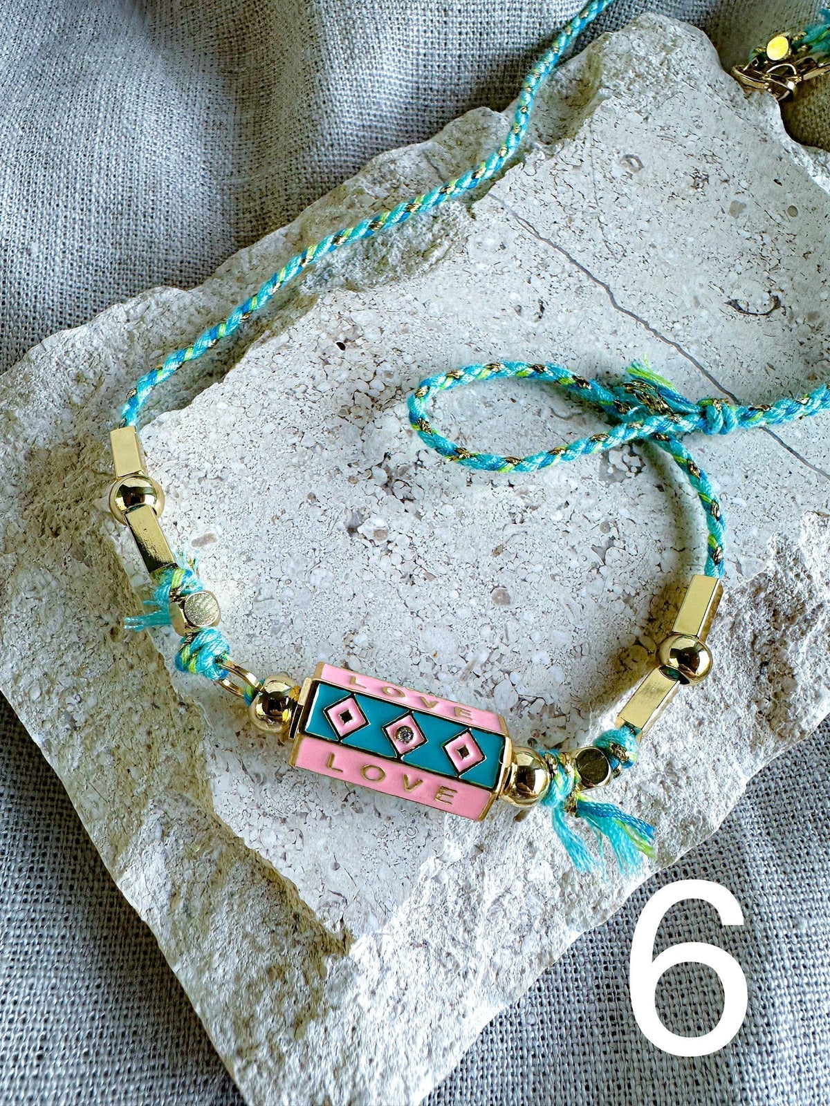 Enamel Barrel Necklace