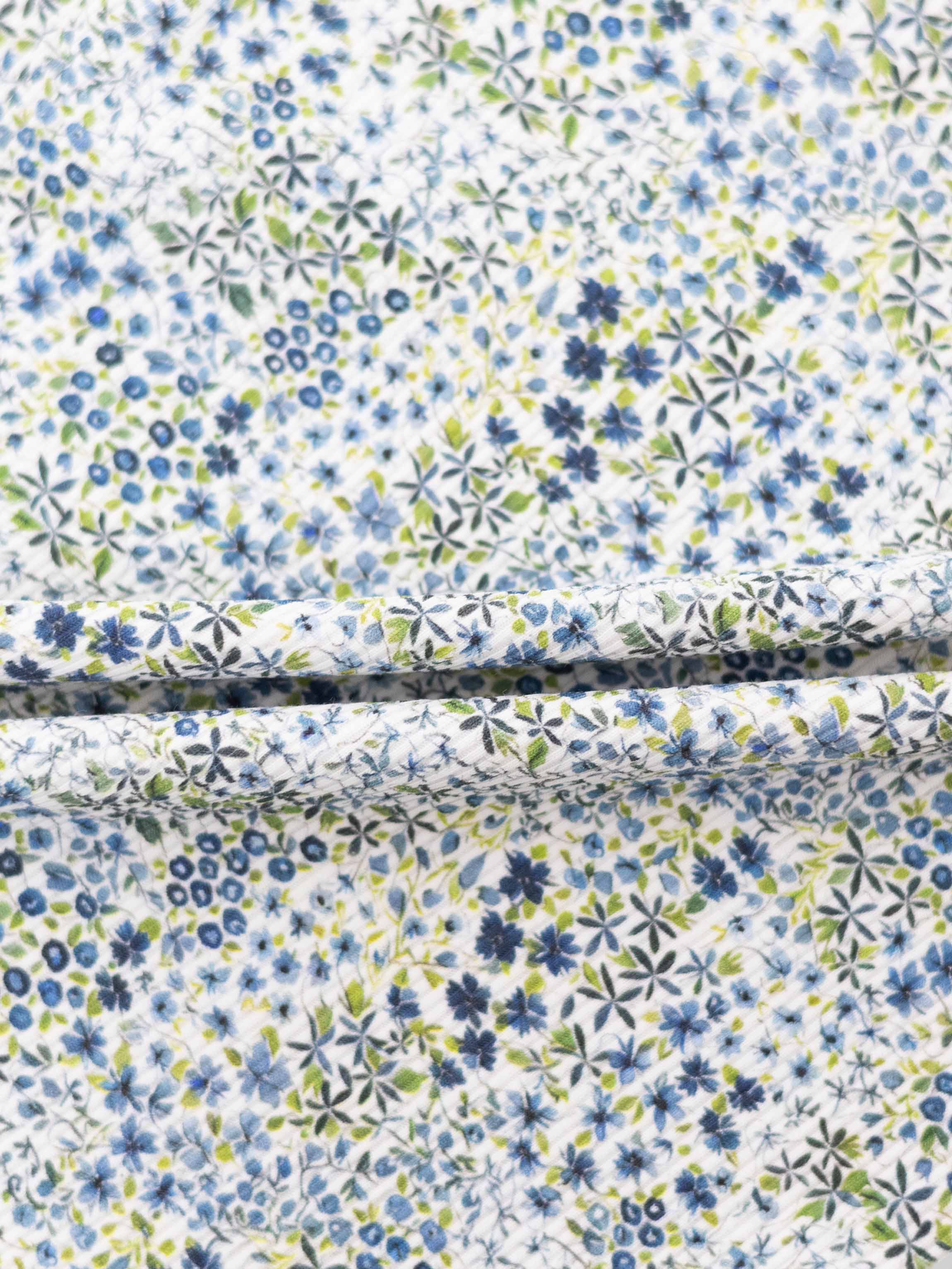 Blue Floral Pajamas