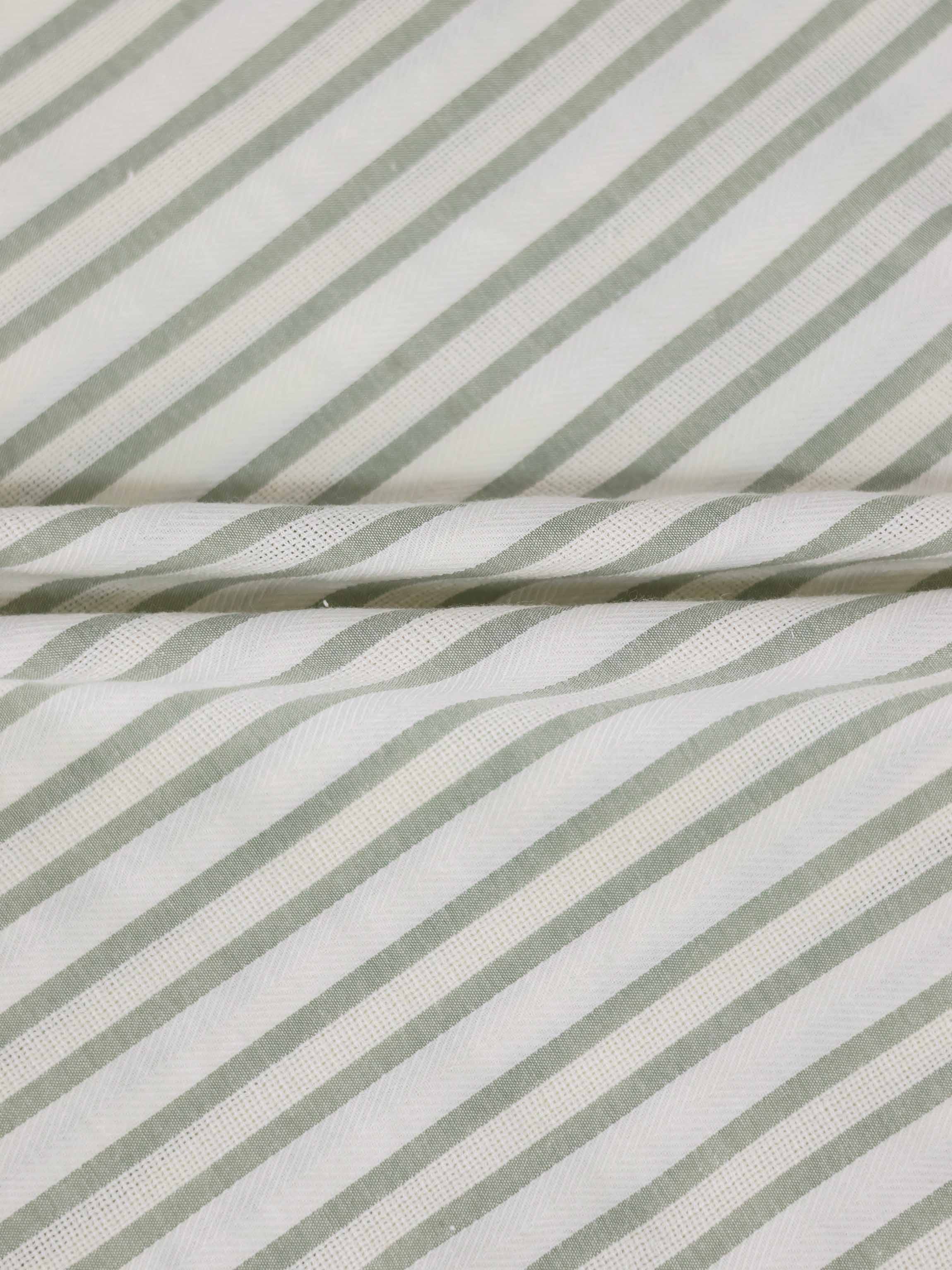 Green Striped Shirt