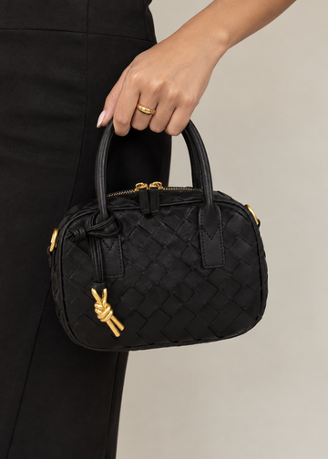 ALIX WOVEN UMA HANDBAG