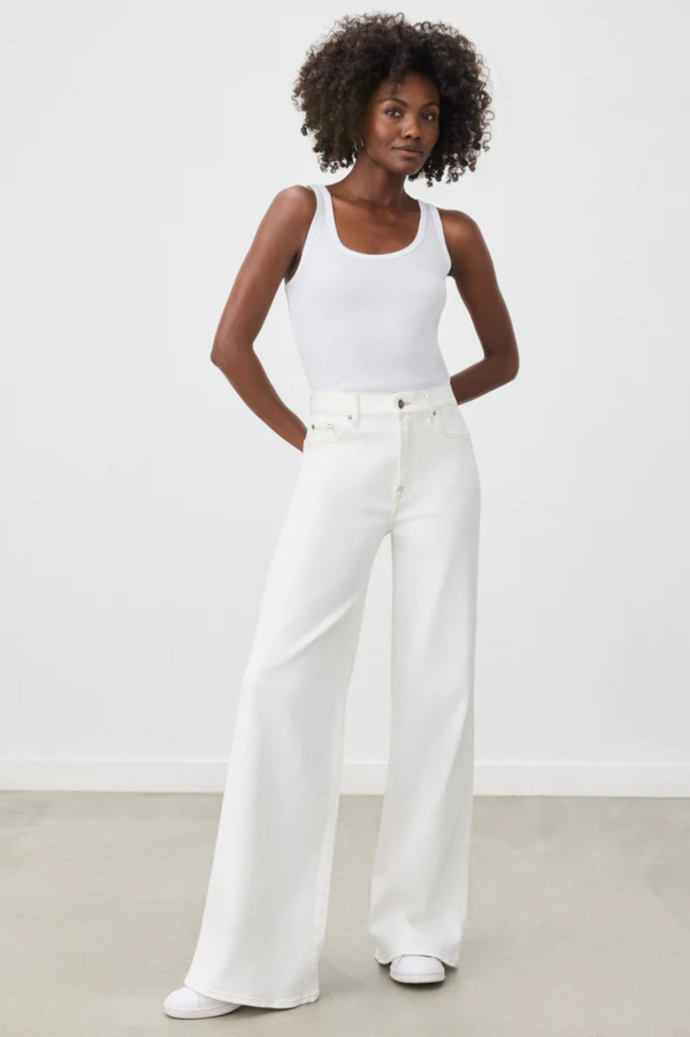 The Classic Tank - White