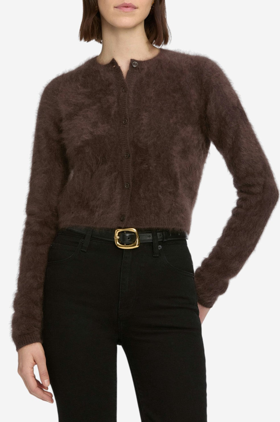 The Teddy Cardi - Coffee