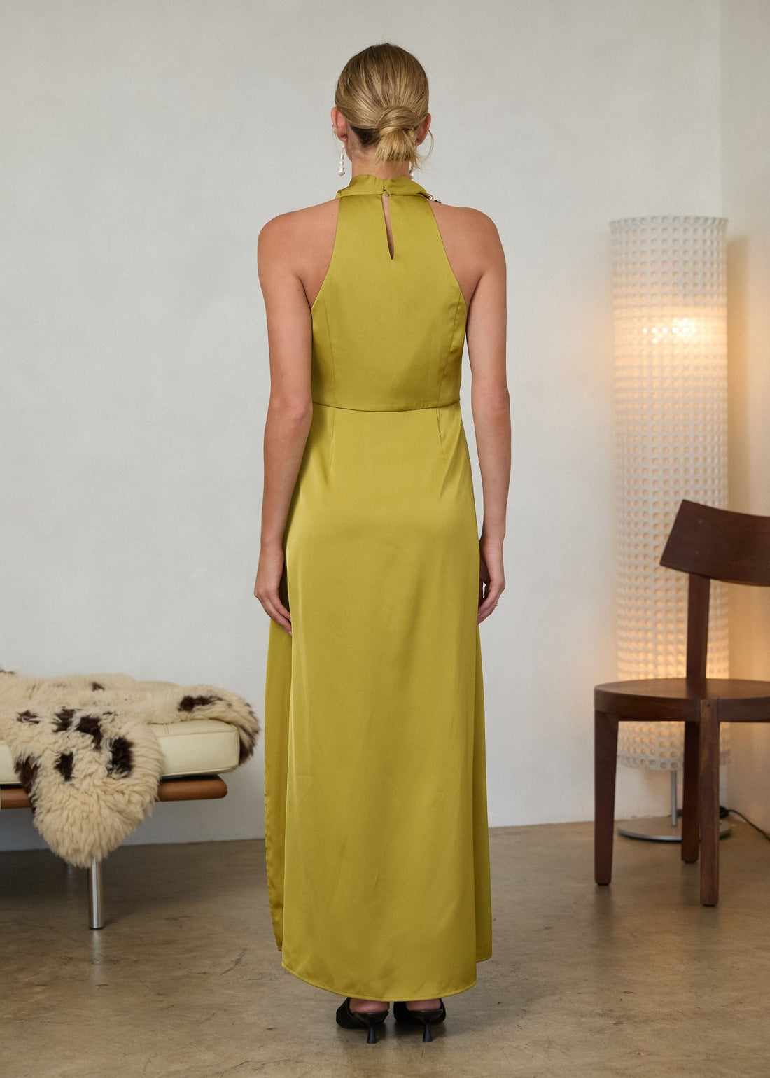 JORDYN HALTER MAXI DRESS