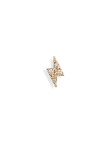 Aztec Mini Lightning Bolt Stud
