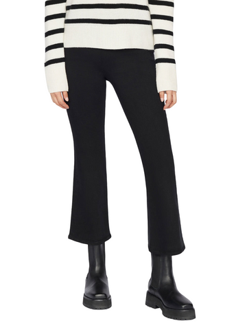 Jetset Crop Mini Boot - Sheen Noir
