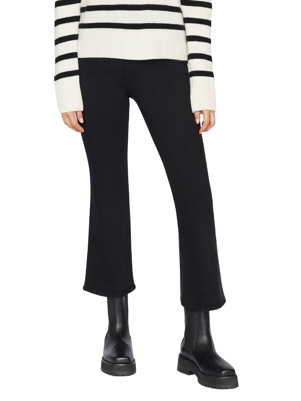 Jetset Crop Mini Boot - Sheen Noir