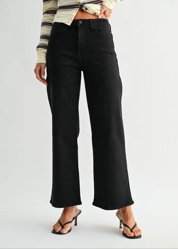 LEAH WIDE-LEG JEANS