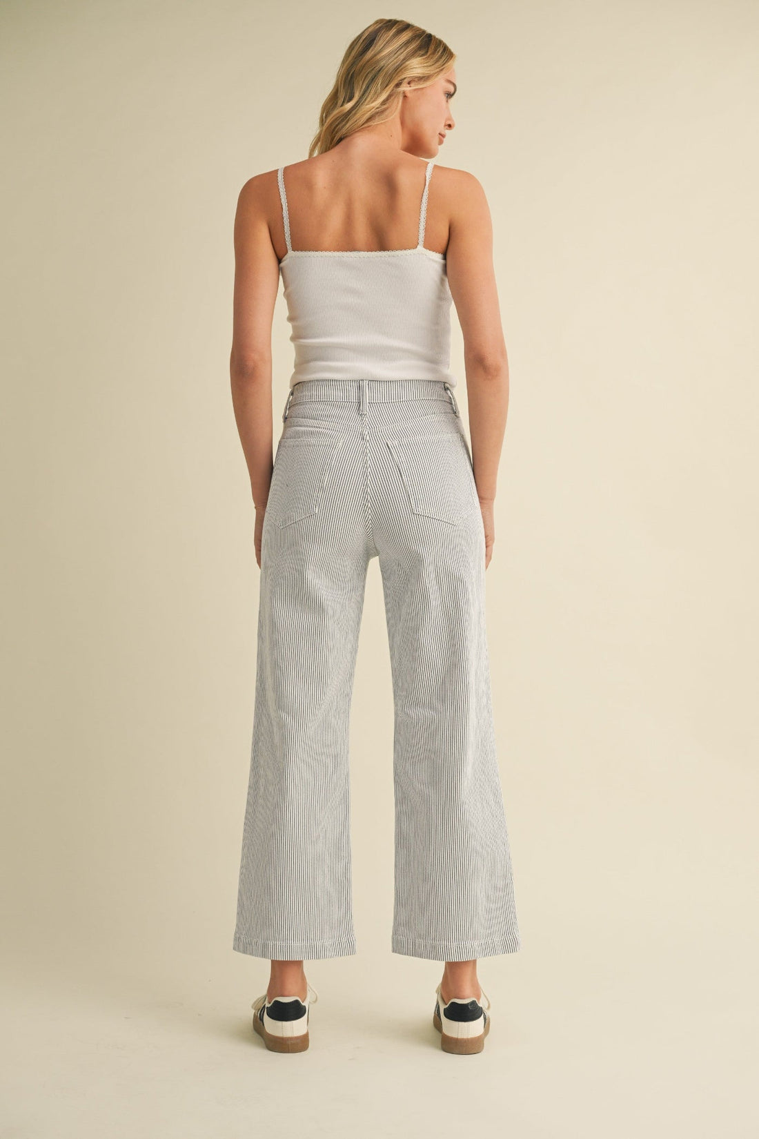 LESLIE STRIPED JEANS