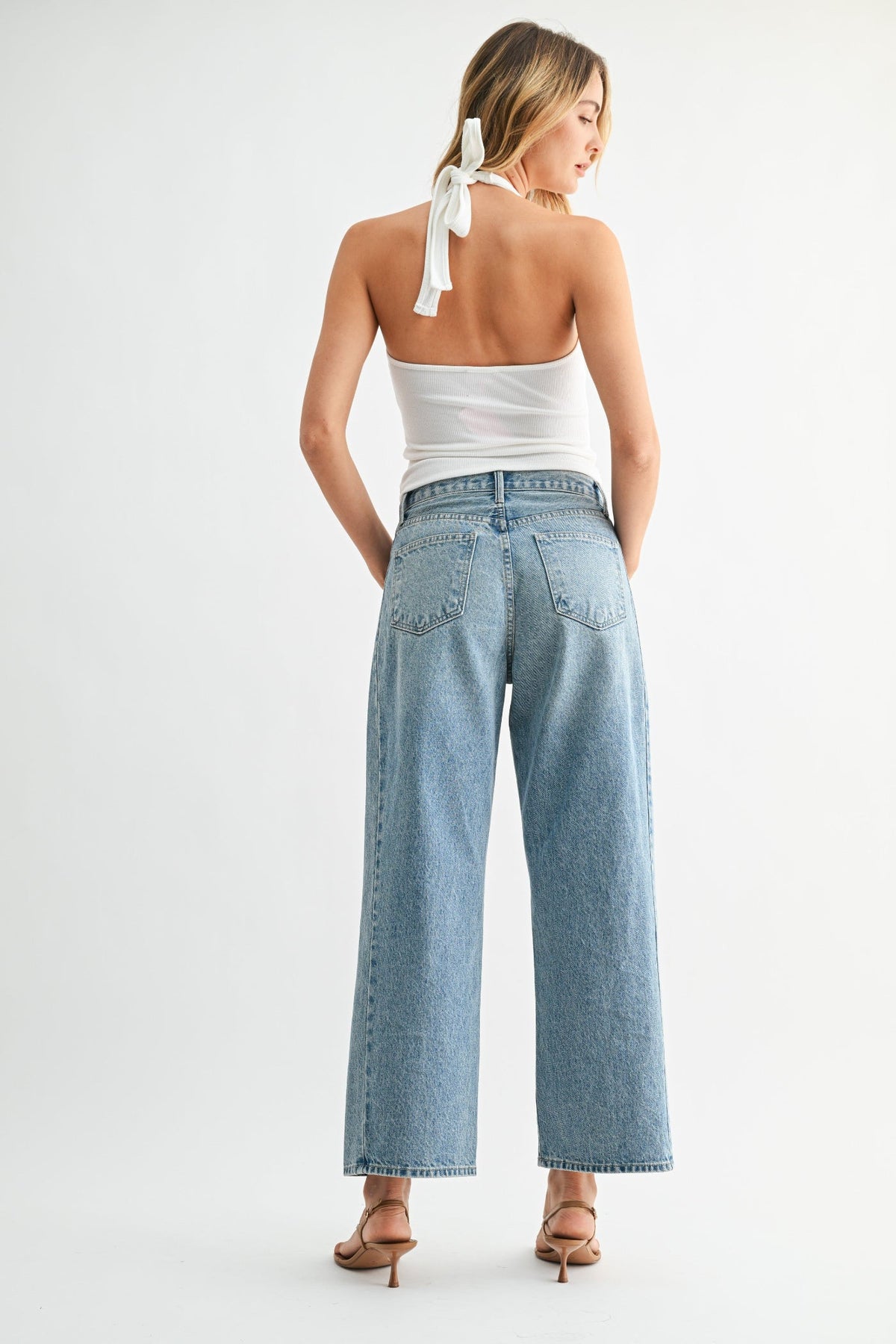NADIA BARREL TWIST JEANS