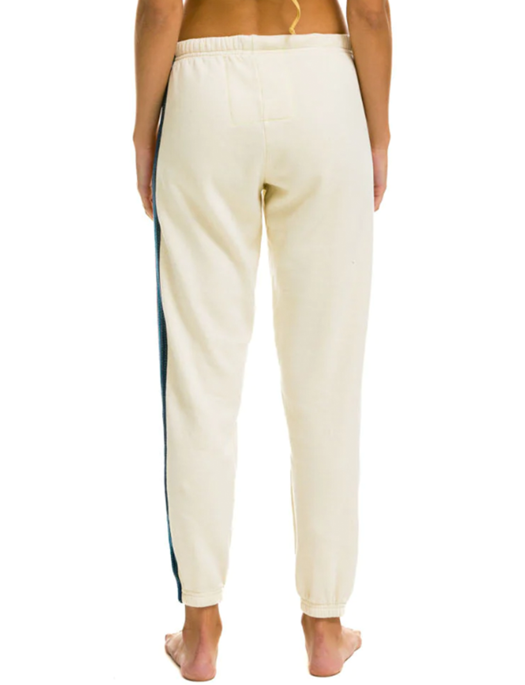 5 Stripe Sweatpants, Vintage White/Multi