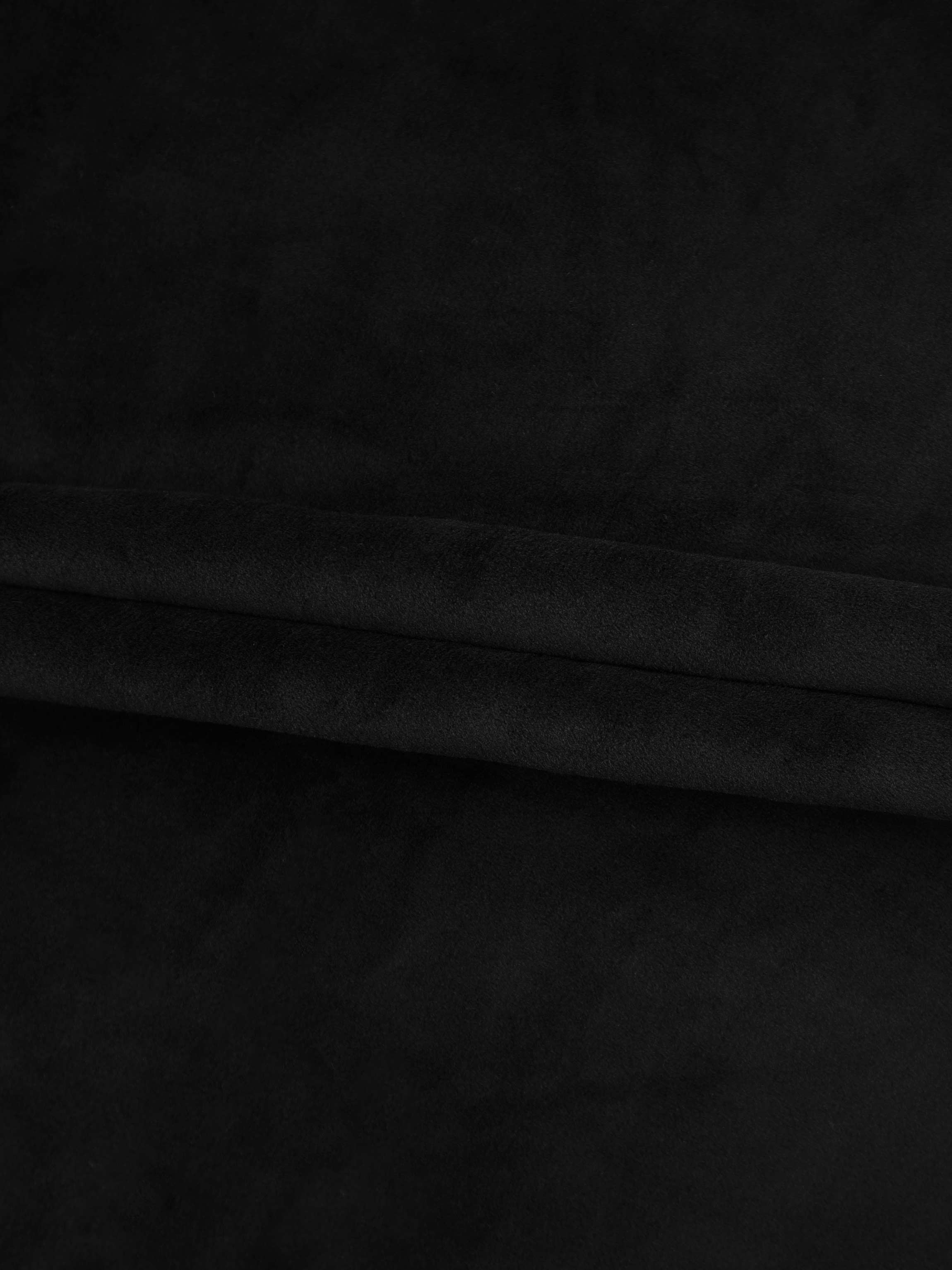 Velour Crossover Stretchy - Black