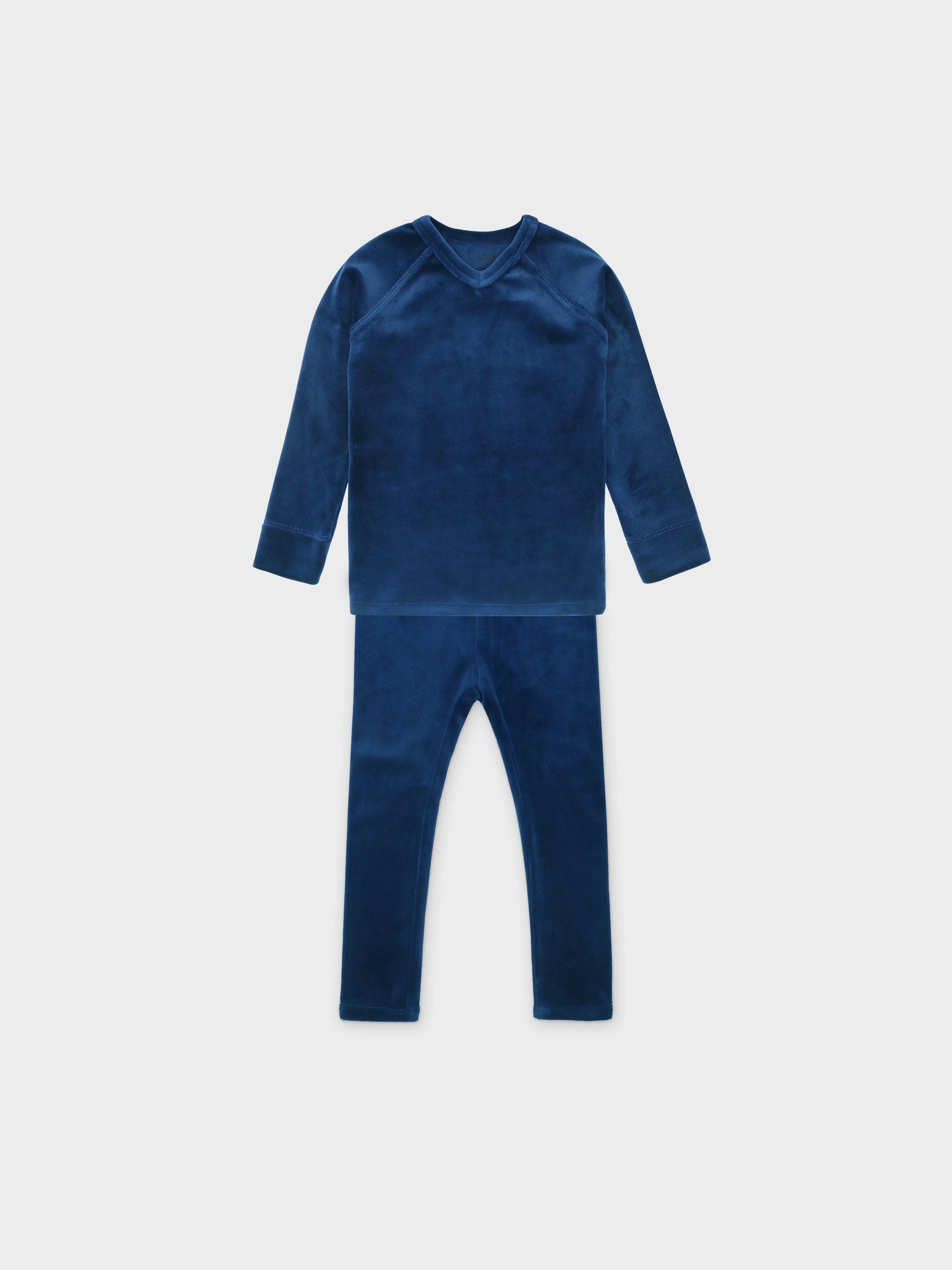 Velour Pajama - Blue