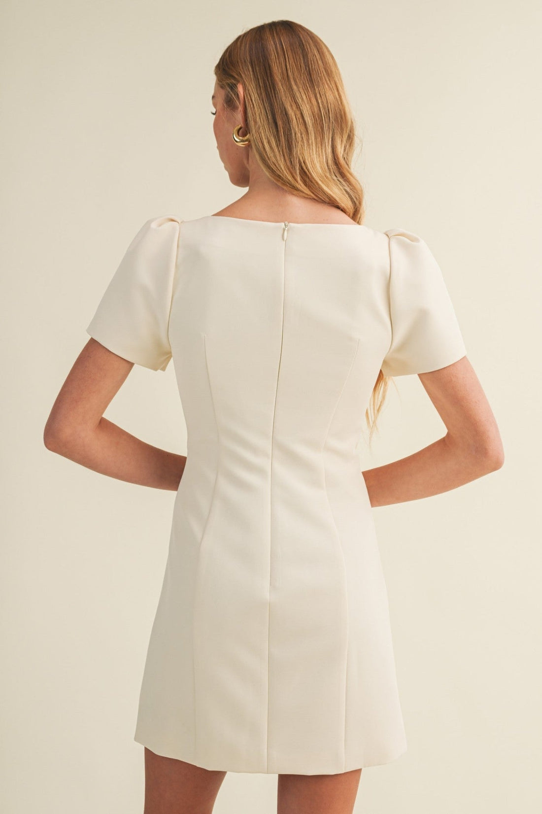 HEIDI BOATNECK MINI DRESS