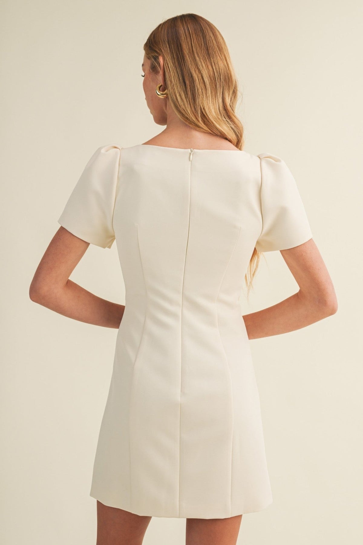 HEIDI BOATNECK MINI DRESS