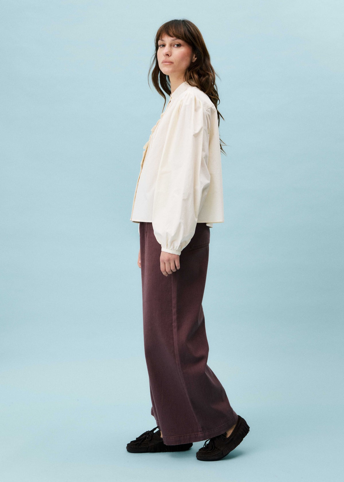 IPOMEE LONGSLEEVE CREAM TOP