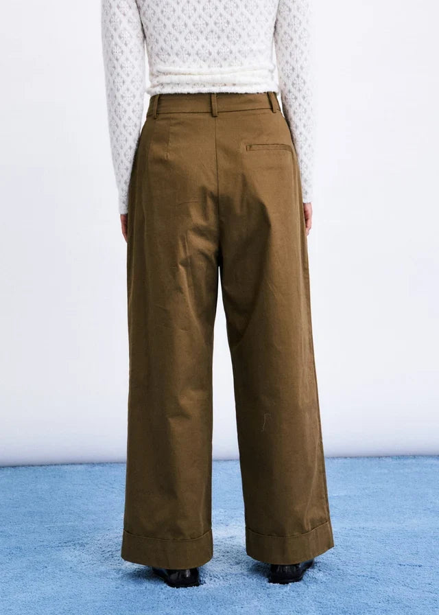 NORFOLK WIDE-LEG PANTS