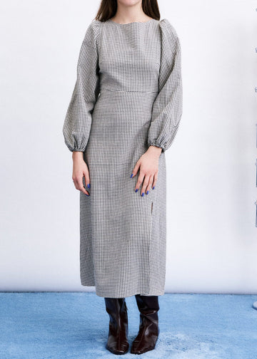 PAVEY LONGSLEEVE MIDI DRESS