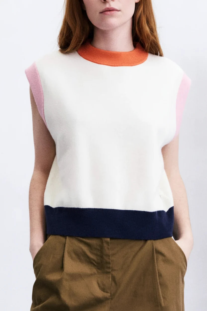 MICKLE SLEEVELESS SWEATER VEST